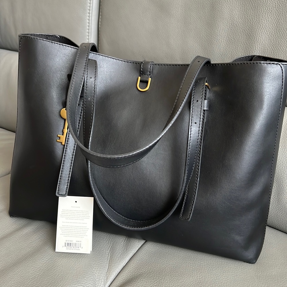 FOSSIL Kier Cactus Leather Tote